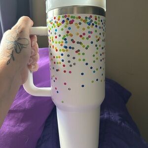 Colorful Polka Dot Tumbler